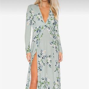 Flynn Skye Green Floral Maxi size L